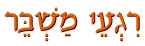  רגעי משבר